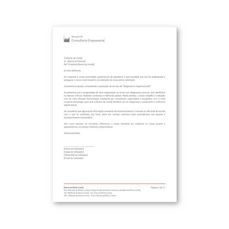 42+ Carta De Apresentação De Serviã§Os De Consultoria PNG  Carta